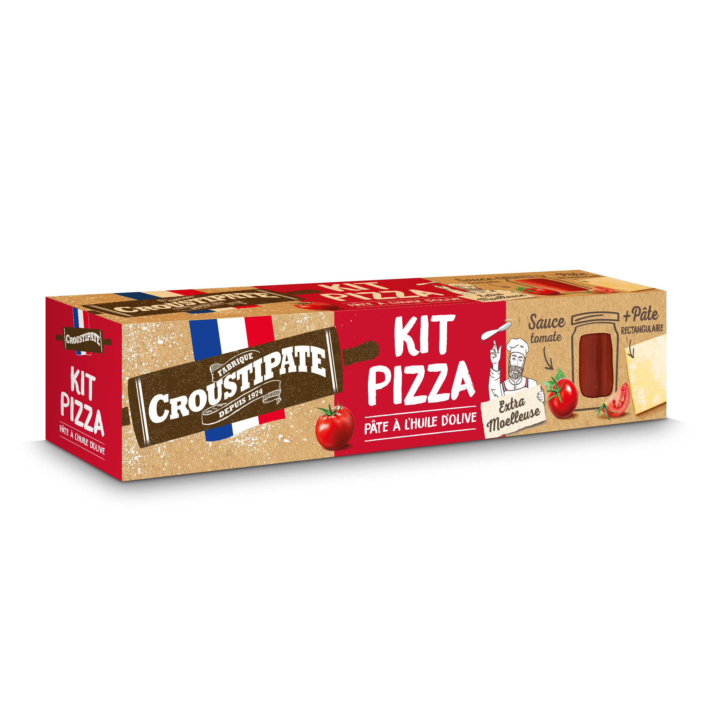 Kit pizza - Croustipate