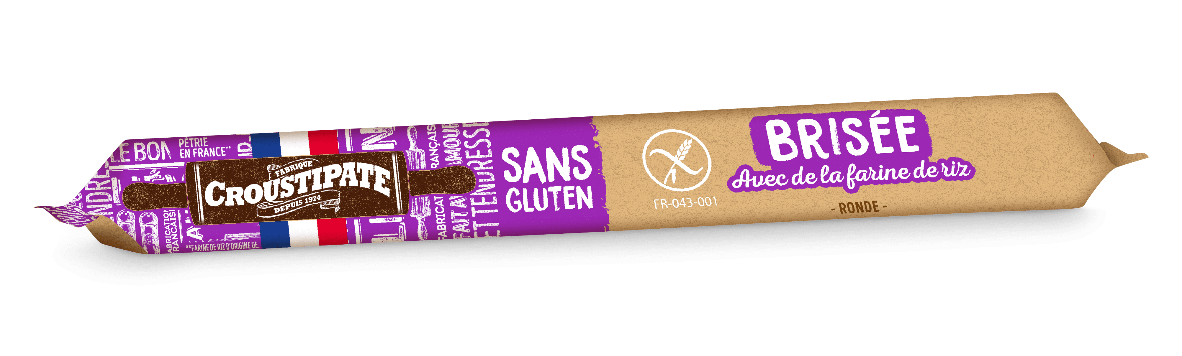 Pâtes sans gluten - Croustipate