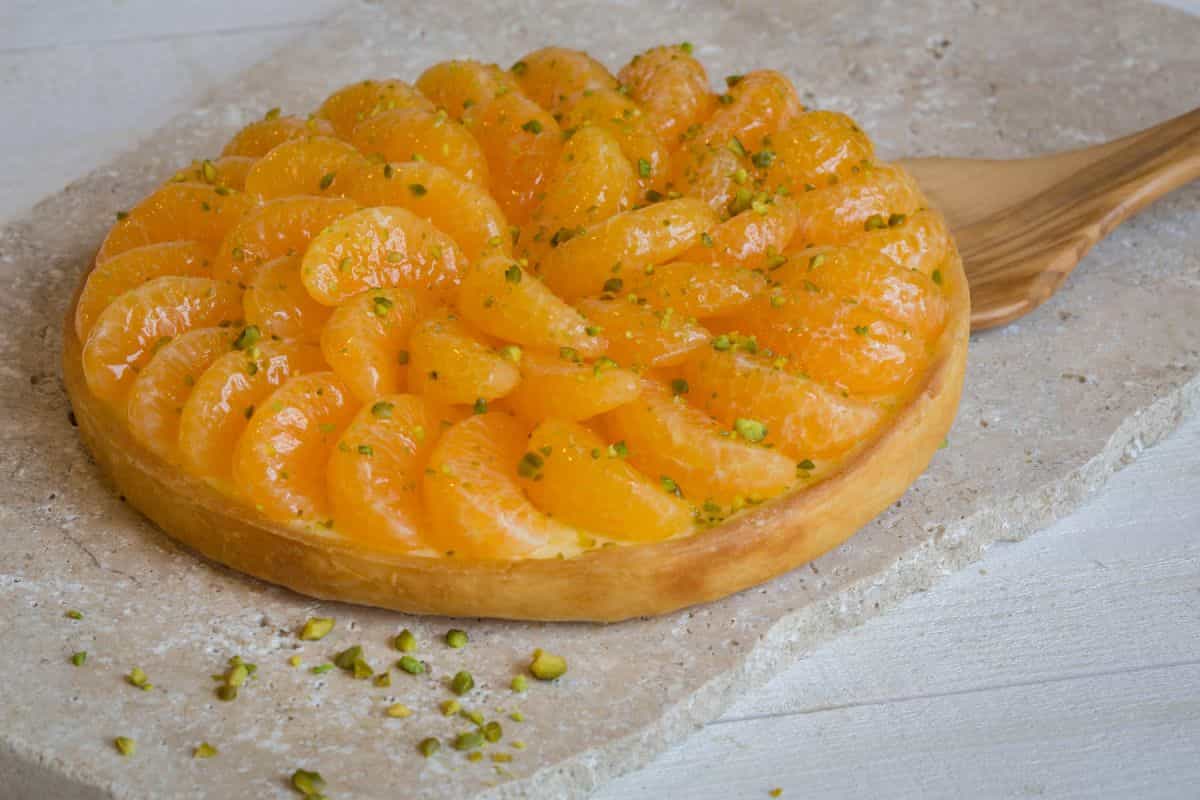 Tarte aux clémentines sans gluten Croustipate